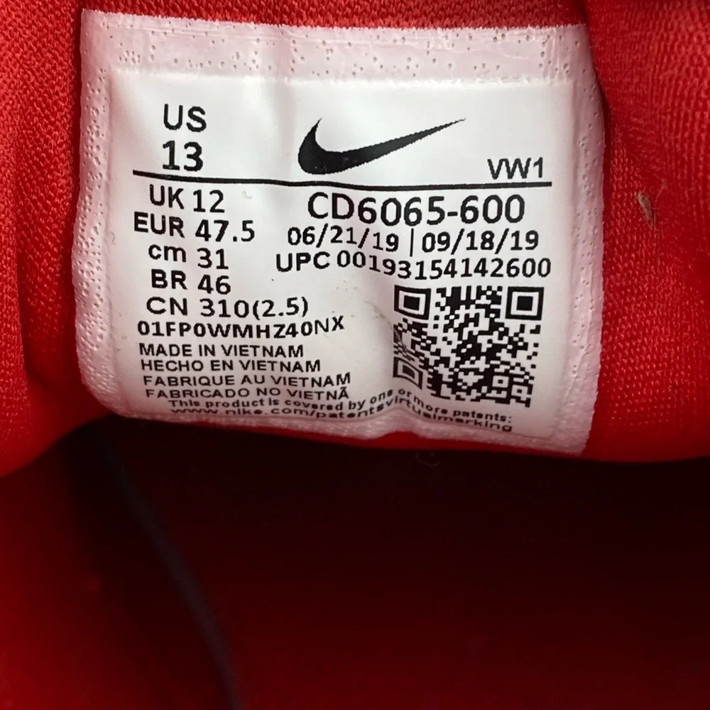 Nike Roshe Golf University Red Spikeless Golf Sneakers CD6065-600 Men’s Size 13